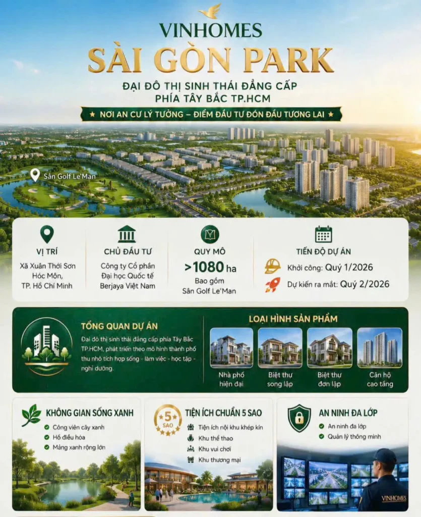 vinhomes saigon park hoc mon 11