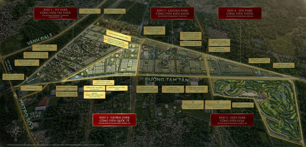 phân khu global park vinhomes saigon park