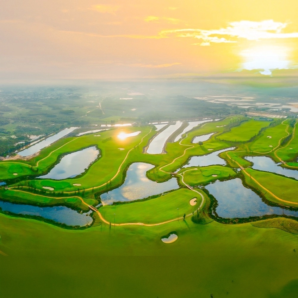 Vinpearl Golf Léman: Sân golf 36 lỗ tại dự án Vinhomes Saigon Park Hóc Môn