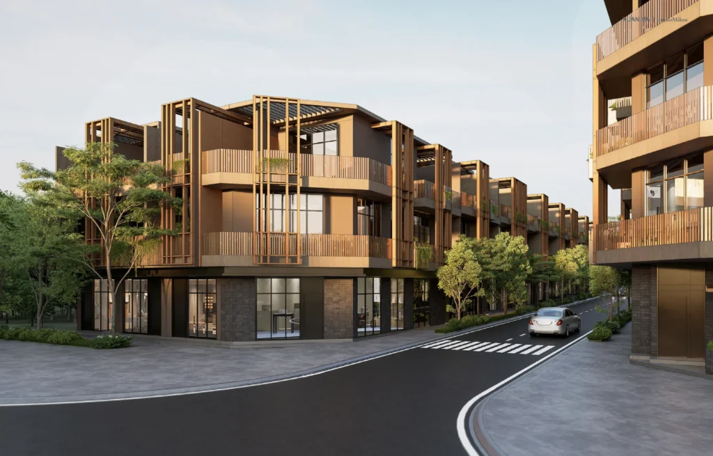 Thiết kế mẫu nhà tại dự án Era City 7 mẫu nhà ở xã hội của dự án Era City