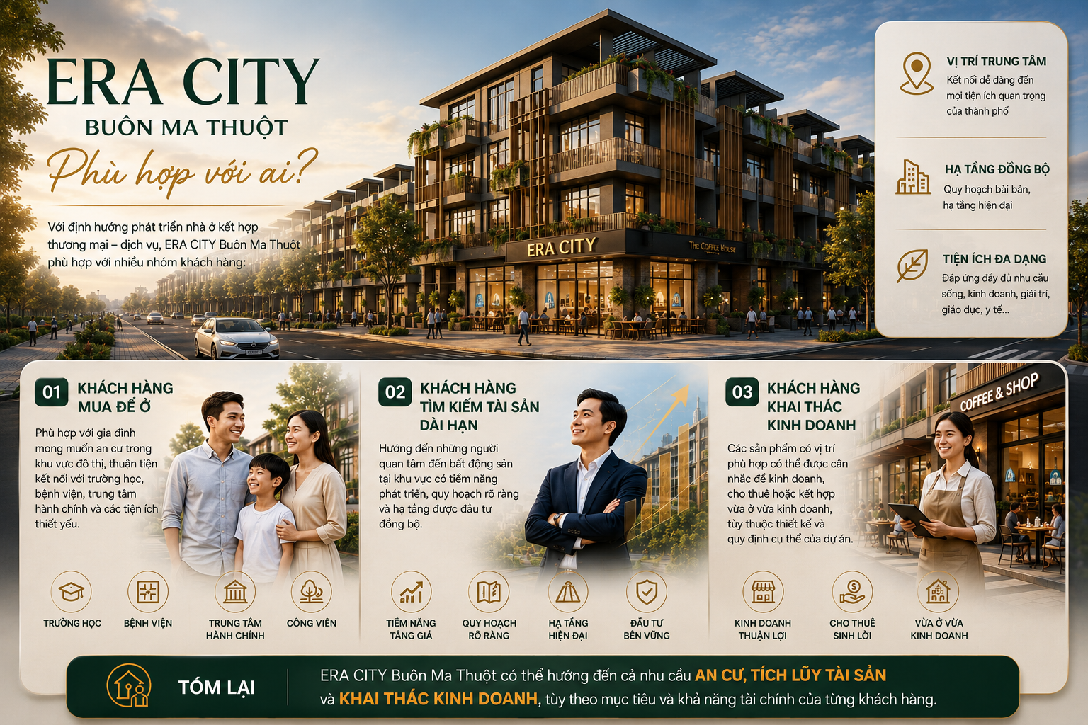 đầu tư Dự án Eracity Buôn Ma Thuột