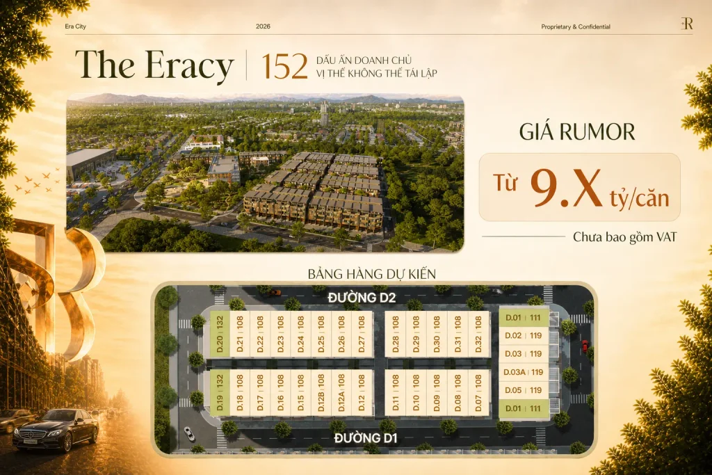 giá Rumor của dự án Era City